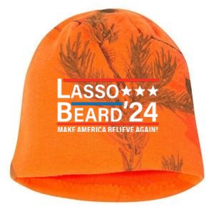 Lasso Beard 2024, MAKE AMERICA BELIEVE AGAIN! Kati - Camo Knit Beanie