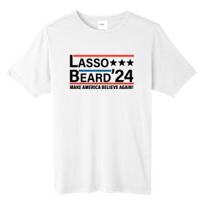 Lasso Beard 2024, MAKE AMERICA BELIEVE AGAIN! Tall Fusion ChromaSoft Performance T-Shirt