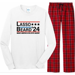 Lasso Beard 2024, MAKE AMERICA BELIEVE AGAIN! Long Sleeve Pajama Set