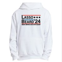 Lasso Beard 2024, MAKE AMERICA BELIEVE AGAIN! Urban Pullover Hoodie