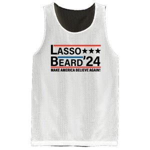 Lasso Beard 2024, MAKE AMERICA BELIEVE AGAIN! Mesh Reversible Basketball Jersey Tank