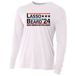 Lasso Beard 2024, MAKE AMERICA BELIEVE AGAIN! Cooling Performance Long Sleeve Crew