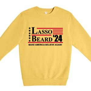 Lasso Beard 2024 Premium Crewneck Sweatshirt