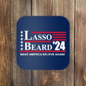 Lasso Beard 2024 Coaster