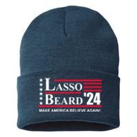 Lasso Beard 2024 Sustainable Knit Beanie