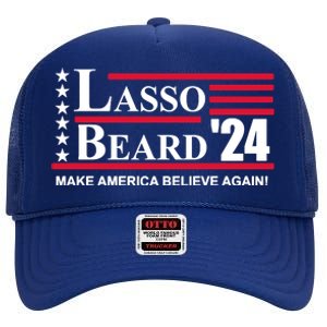 Lasso Beard 2024 High Crown Mesh Back Trucker Hat