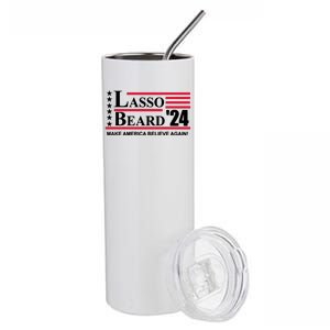 Lasso Beard 2024 Stainless Steel Tumbler