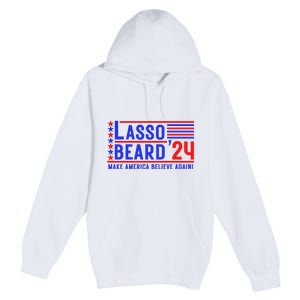 Lasso Beard 2024 Premium Pullover Hoodie