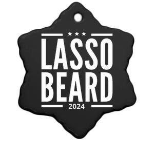 Lasso Beard 2024 Ceramic Star Ornament