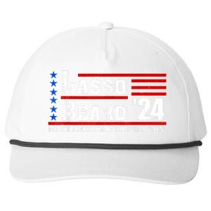 Lasso Beard 2024 Make America Believe Again! Snapback Five-Panel Rope Hat