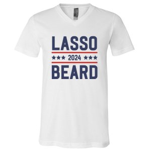 Lasso Beard 2024 V-Neck T-Shirt