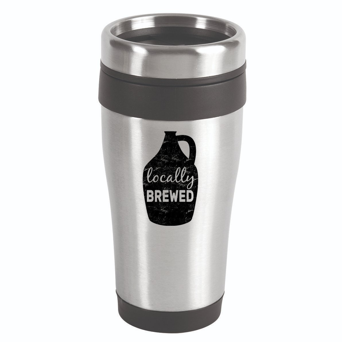 Locally Brewed 16oz Travel Tumbler