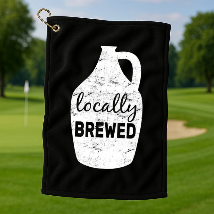 Locally Brewed Golf Towel