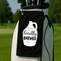 Locally Brewed Golf Towel