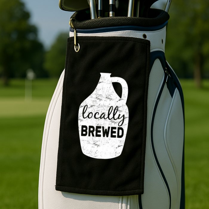 Locally Brewed Golf Towel