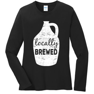 Locally Brewed Ladies Long Sleeve Shirt