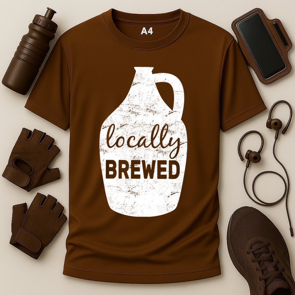 Locally Brewed Cooling Performance Crew T-Shirt
