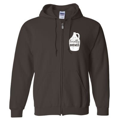 Locally Brewed Full Zip Hoodie
