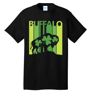 Lucky Buffalo Animal St Patrick's Day Irish Gift Tall T-Shirt