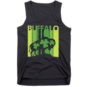 Lucky Buffalo Animal St Patrick's Day Irish Gift Tank Top