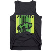 Lucky Buffalo Animal St Patrick's Day Irish Gift Tank Top