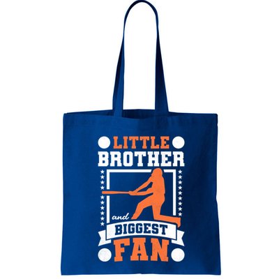 Little Brother And Biggest Fan Baseball Gift Bag