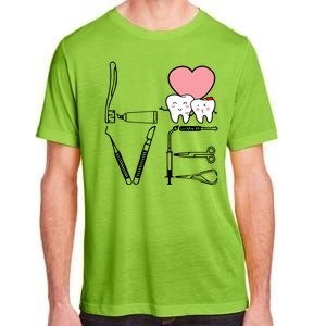 Love Being A Dentist Cute Adult ChromaSoft Performance T-Shirt