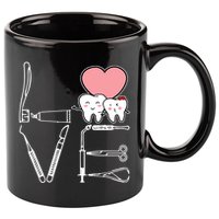 Love Being A Dentist Cute 11oz C Handle Ceramic Mug