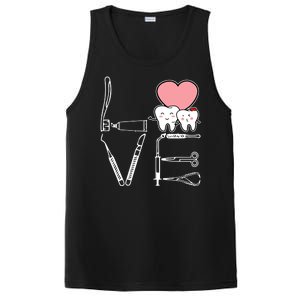 Love Being A Dentist Cute PosiCharge Competitor Tank