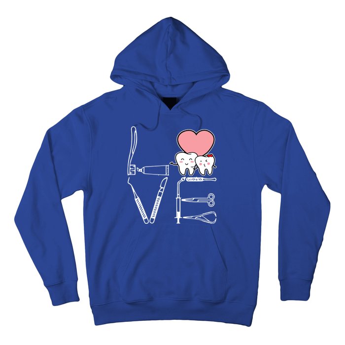 Love Being A Dentist Cute Hoodie