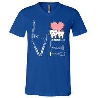 Love Being A Dentist Cute V-Neck T-Shirt