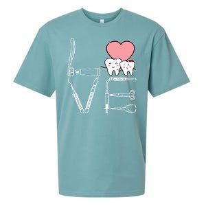 Love Being A Dentist Cute Sueded Cloud Jersey T-Shirt