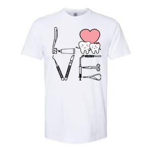 Love Being A Dentist Cute Softstyle CVC T-Shirt