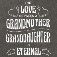 Love Between A Grandmother And Granddaughter Is Eternal Cotton Canvas Backpack