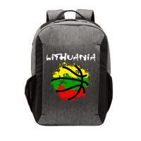 Lithuania Basketball Abstract - Lithuania Strong Basketball Vector Backpack