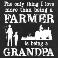 Love Being A Grandpa Funny Farmer For Fathers Day Adult Drive Performance Visor