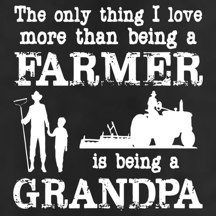 Love Being A Grandpa Funny Farmer For Fathers Day Adult Drive Performance Visor