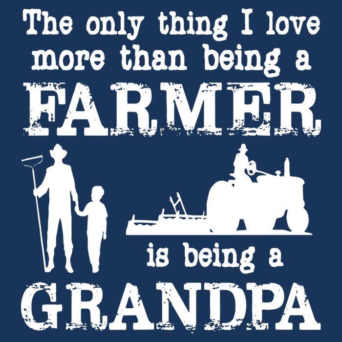 Love Being A Grandpa Funny Farmer For Fathers Day Cooling Performance Crew T-Shirt