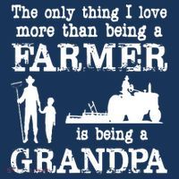 Love Being A Grandpa Funny Farmer For Fathers Day Baby Bodysuit