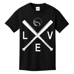 Love Baseball Apparel Baseball Kids T-Shirt