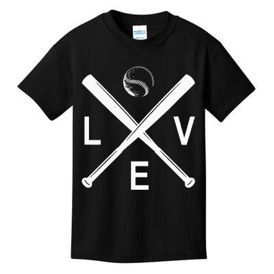 Love Baseball Apparel Baseball Kids T-Shirt