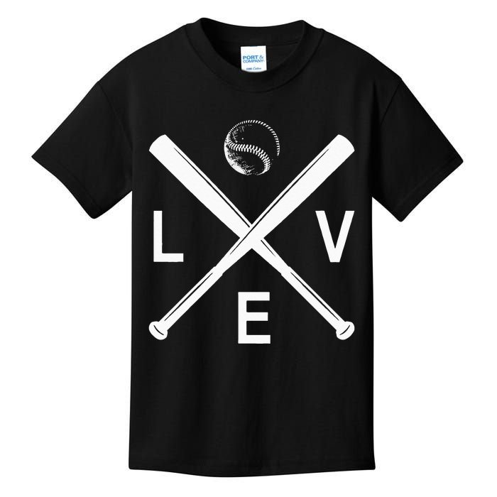 Love Baseball Apparel Baseball Kids T-Shirt