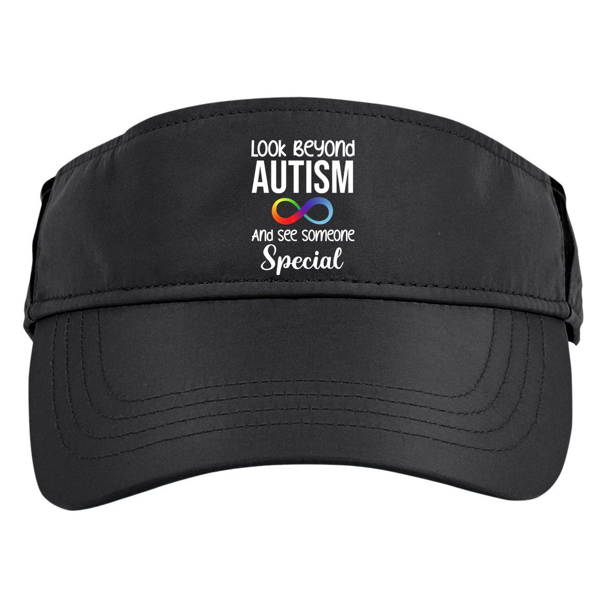 Look Beyong Autism And See Someone Special Adult Drive Performance Visor