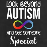 Look Beyong Autism And See Someone Special Adult Drive Performance Visor