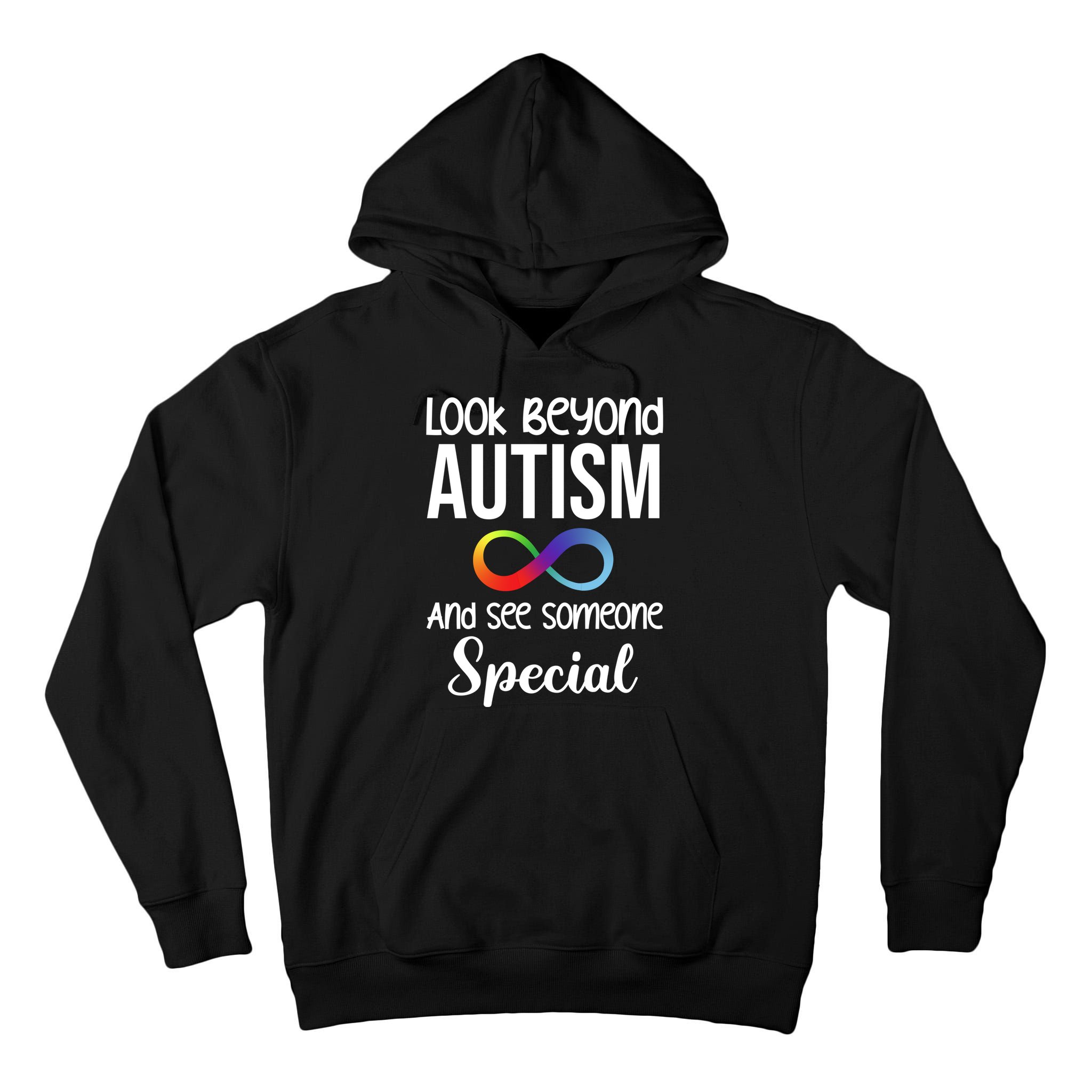 Look Beyong Autism And See Someone Special Tall Hoodie
