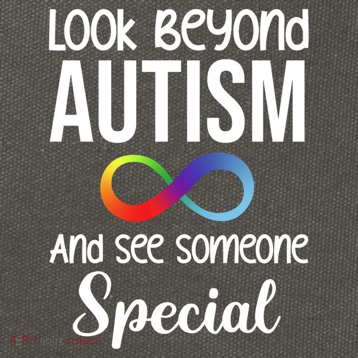 Look Beyong Autism And See Someone Special Cotton Canvas Backpack
