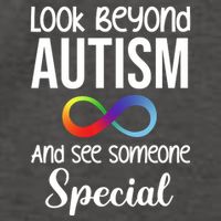 Look Beyong Autism And See Someone Special Vector Backpack