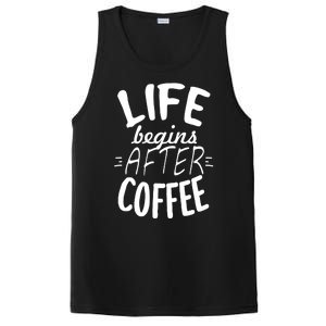 Life Begins After Coffee PosiCharge Competitor Tank