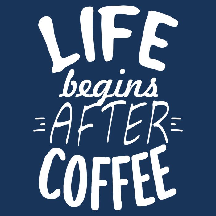 Life Begins After Coffee Tall T-Shirt