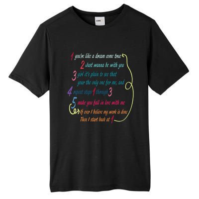 LyricLyfe BACK AT ONE BY BRIAN MCKNIGHT Long Sleeve Tall Fusion ChromaSoft Performance T-Shirt